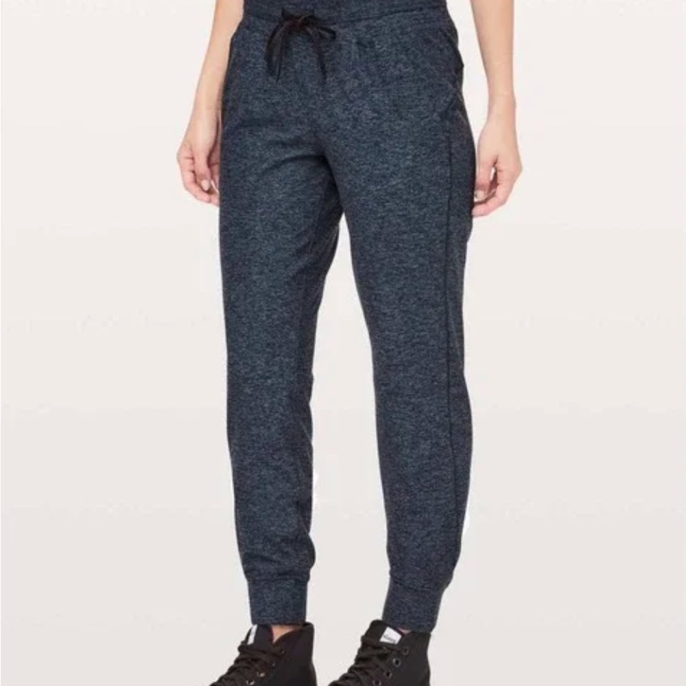 lululemon Ready To Rulu Joggers in Heathered Navy/Black Gray